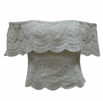 Lace Off Shoulder Top