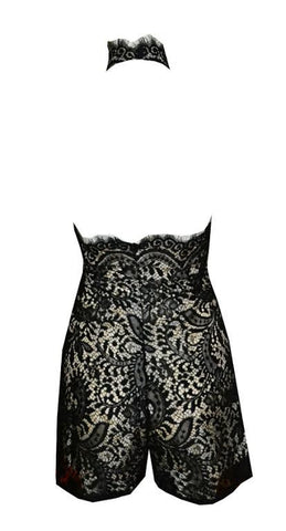 Lacy Twist Romper
