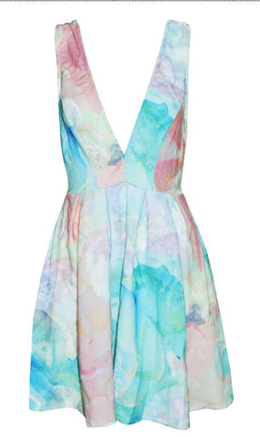 Pastel Pattern Dress