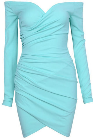 Baby Blue Sweetheart Dress