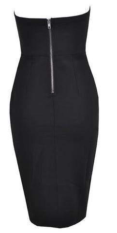 Tamela Bustier Dress Black