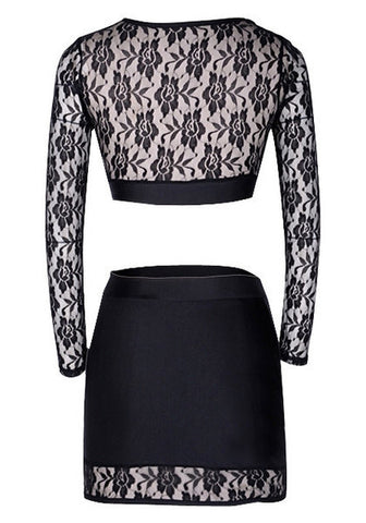 Two Piece Lacy Racy Dress