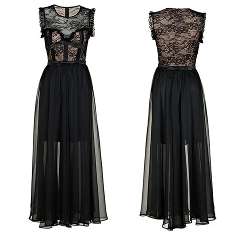 Wicked Lace Maxi Dress