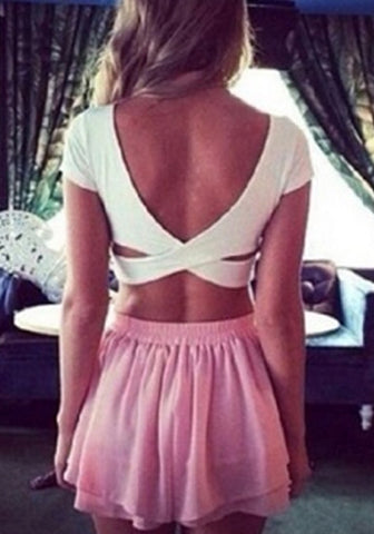 Cross Back Top