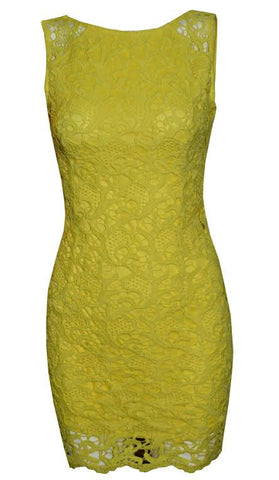 Lace Bodycon Dress - Other Colors