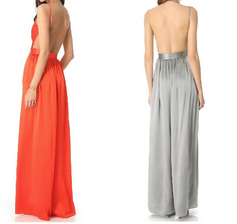 Open Back Maxi Dress