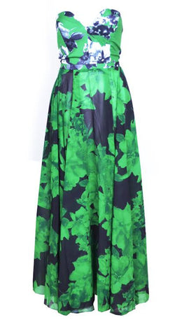 Niki Maxi Dress Green
