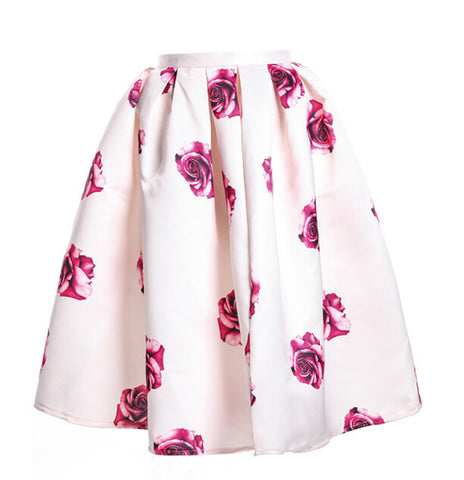 Ruffled Rose Skirt - Other Colors