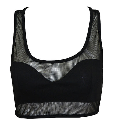 Mesh Sleek Top