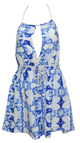 Floral Peekhole Romper