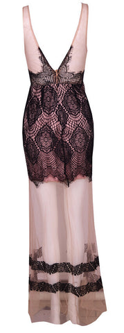 Victoria Maxi Lace Black