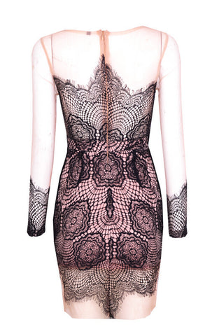 Rita Lace Dress Black