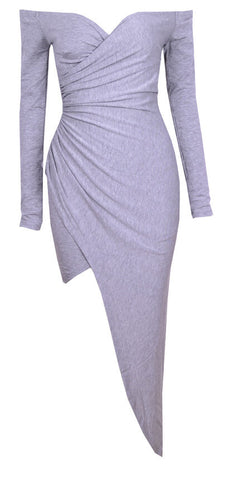 Tara Maxi Dress Gray