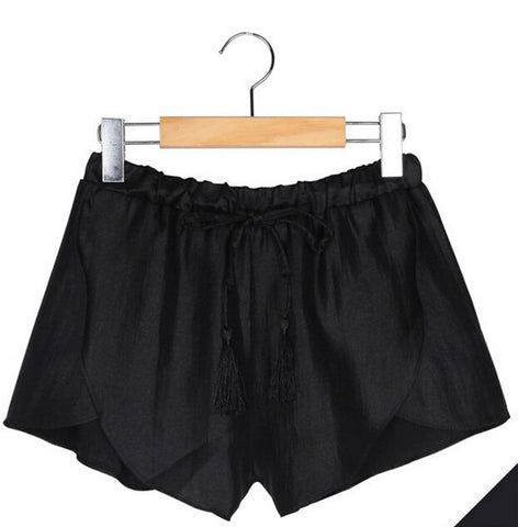 Nylon Shorts Black
