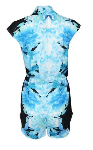 Floral Print Playsuit