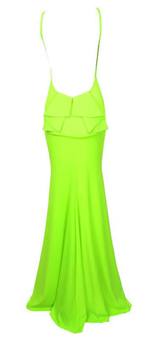 Dovetail Peplum Lime Maxi
