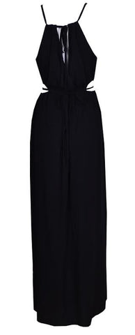 Slouchy Black Maxi